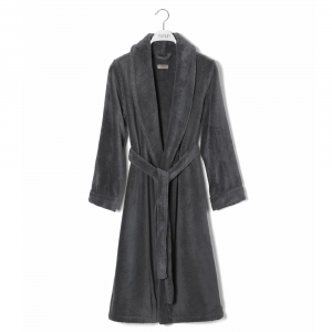 Халат махровый Hamam Olympia темно-серый dark grey