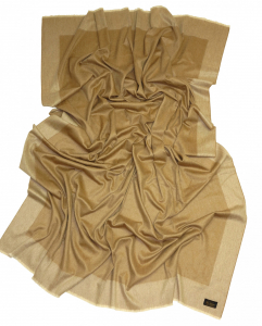 Плед из кашемира Border B25 sandst-sand 150x200 от Glen Saxon