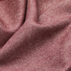 Плед 130х200 Royal Fishbone CHERRY 100% беби альпака от Alpaca