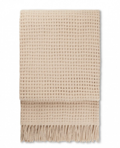 Плед 130x200 Elvang BASKET beige