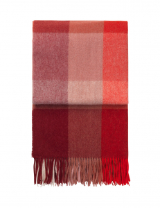 Плед 130x200 Elvang INCA stones RED