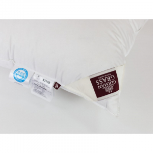 Подушка пуховая трехкамерная с внутренним ядром упругая 3D ROYAL DOWN GRASS 50х68 от German Grass