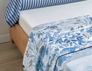 Постельное белье WATER GARDEN Bleu от Sanderson