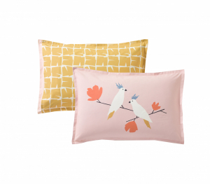 Постельное белье 1,5 спальное LOVE BIRDS Pétale от Scion Living 