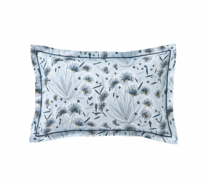 Постельное белье FLOREA Bleu céleste от Blanc des Vosges