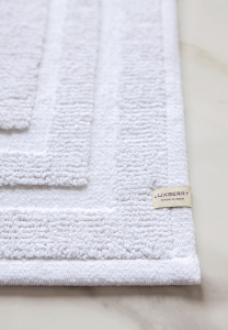 Коврик для ванной 55х75 BATH1 белый от Luxberry