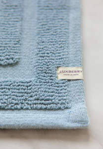 Коврик для ванной 65х90 BATH1 голубой от Luxberry