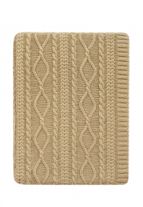 Плед 150x200 LUX 67 золотой песок от Luxberry