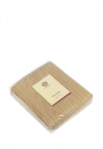 Плед 150x200 LUX 67 золотой песок от Luxberry