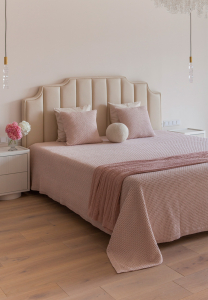 Покрывало 240х260 "BOUCLE" пломбир от Luxberry