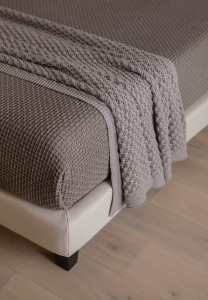 Покрывало 220х240 "BOUCLE" тауп от Luxberry