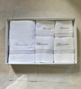 Итальянское полотенце набор 5 шт TENNIS CLUB GLICINE от Blumarine