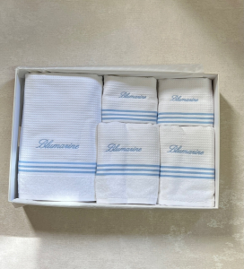 Итальянское полотенце набор 5 шт TENNIS CLUB AZZURO от Blumarine