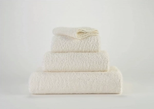 Полотенце из длинноволокнистого хлопка Giza Super Pile 103 Ivory 30х30 от Abyss&Habidecor