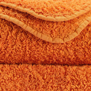 Полотенце из длинноволокнистого хлопка Giza Super Pile 614 Tangerine 100х180 от Abyss&Habidecor