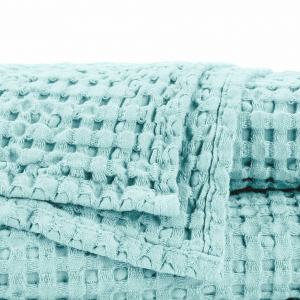 Полотенце вафельное из длинновоокнистого хлопка Giza Pousada Ice 235 65х110 от Abyss&Habidecor