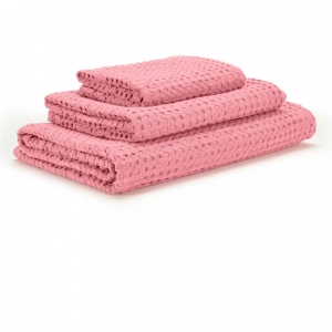 Полотенце вафельное из длинновоокнистого хлопка Giza Pousada Flamingo 573 30х30 от Abyss&Habidecor