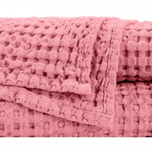 Полотенце вафельное из длинновоокнистого хлопка Giza Pousada Flamingo 573 65х110 от Abyss&Habidecor