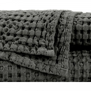 Полотенце вафельное из длинновоокнистого хлопка Giza Pousada Gris  920 30х30 от Abyss&Habidecor