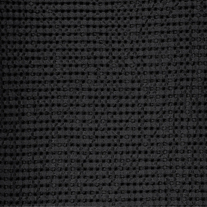 Полотенце вафельное из длинновоокнистого хлопка Giza Pousada Black 990 30х30 от Abyss&Habidecor