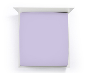 Простыня Bella Donna Jersey 90/190-100/220  на резинке lilac 0525 от Formesse
