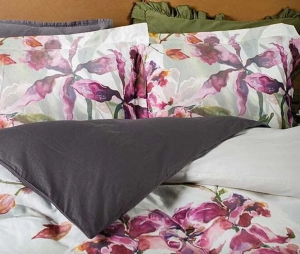 Элитное постельное белье 1,5 спальное Orchids Modern от Decoflux