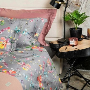 Элитное постельное белье евро 200х200 Weekend Blooms от Decoflux