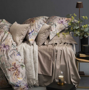 Элитное постельное белье 1,5 спальное Flora Costera Almond от Decoflux