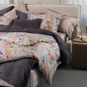 Элитное постельное белье евро 200х200 Flora Costera Almond от Decoflux