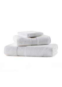 Полотенце махровое 100х180 Hamam  CLASSY white белый
