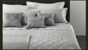 Покрывало Seam line, Tortora 270х260 oт Trussardi 