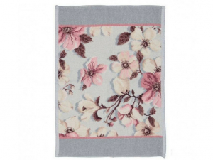 Полотенце шенилловое Lenz rose silver 37х80 от Feiler