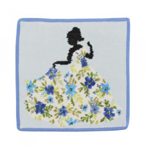 Полотенце шенилловое Miss Flower jeans 25х25 от Feiler