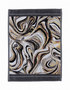 Полотенце шенилловое MURANO NERO 215 slate grey 37х50 от Feiler