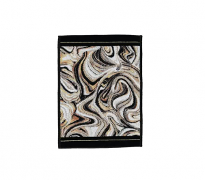 Полотенце шенилловое MURANO NERO 010 schwarz 37х50 от Feiler