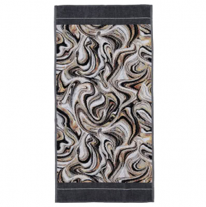 Полотенце шенилловое MURANO NERO 215 slate grey 50х100 от Feiler