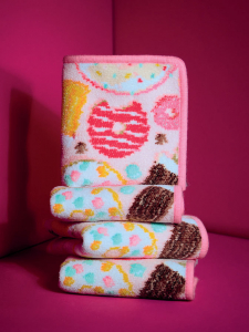 Полотенце шенилловое PINK AND SWEET  25х25 от Feiler