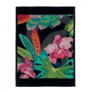 Полотенце шенилловое Rainforest 10 schwarz 37х50 от Feiler