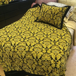Элитный шенилловый плед Sanssouci 10 schwarz 150х250 от Feiler
