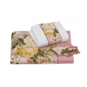 Полотенце шенилловое Secret garden 130-124 puder-altrosa 75х150 от Feiler