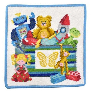 Полотенце шенилловое Toy box 25х25 от Feiler