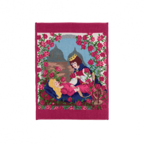  Полотенце шенилловое Dornroschen 135 cerise 37х50 от Feiler