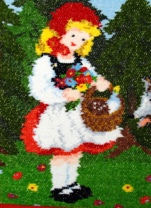  Полотенце шенилловое Marchen Little Red Riding Hood 25х25 от Feiler