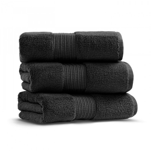 Полотенце махровое 30х50 Casual Avenue Chicago black (черный) Полотенце махровое 30х50 Casual Avenue Chicago black (черный)