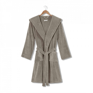 Халат с капюшоном Chicago от Casual Avenue warm gray (дым)