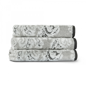 Полотенце махровое 33х33 Casual Avenue Damask Yarn Dyed ivory/fog (слоновая кость/светло-серый)