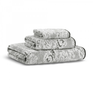 Полотенце махровое 40х71 Casual Avenue Damask Yarn Dyed ivory/fog (слоновая кость/светло-серый)
