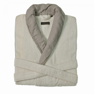 Халат Hampton от Casual Avenue слоновая кость-дым