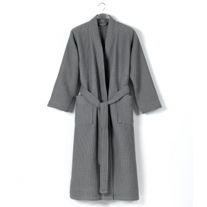 Халат Кимоно Унисекс вафельный банный Mia Waffle dark grey (темно-серый) от Casual Avenue