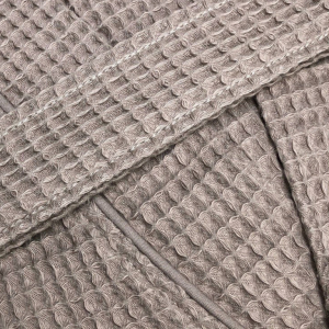 Халат Кимоно Унисекс вафельный банный Mia Waffle warm grey (дым) от Casual Avenue